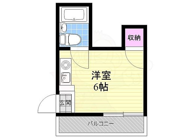 アルファ淀川 ｜大阪府大阪市東淀川区東淡路２丁目(賃貸マンション1R・3階・13.00㎡)の写真 その2