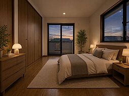 寝室の画像