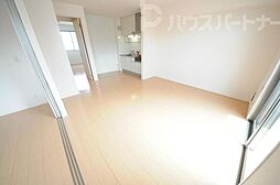 JR常磐線 柏駅 バス15分 榎木戸下車 徒歩10分の賃貸アパート 1階2LDKのリビング/ダイニング