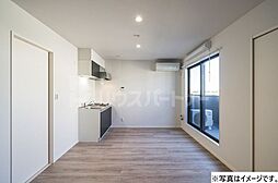 JR常磐線 北柏駅 徒歩10分の賃貸アパート 1階1LDKのリビング/ダイニング