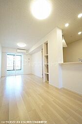 つくばエクスプレス 柏の葉キャンパス駅 徒歩31分の賃貸アパート 1階1LDKのリビング/ダイニング