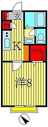 間取図画像 1K