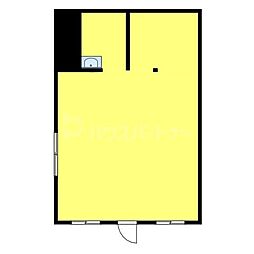 コーポ染谷 ワンルームの間取図画像