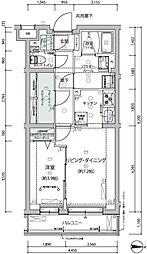 ARCOBALENONERIMA 1LDKの間取図画像