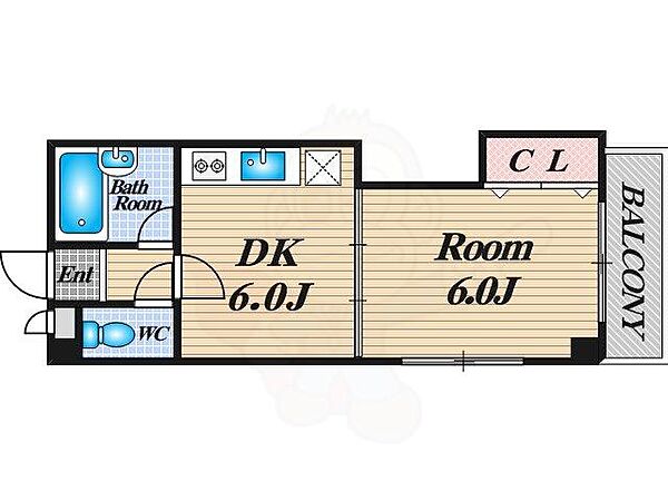 アビタシオンエース ｜大阪府大阪市旭区清水３丁目(賃貸マンション1DK・3階・25.50㎡)の写真 その2