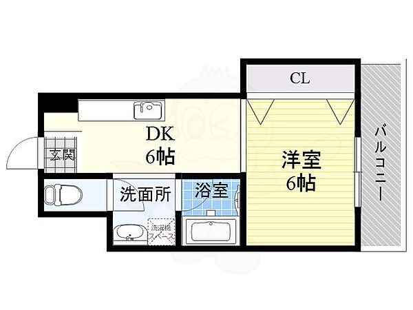 シャトー都島 ｜大阪府大阪市都島区友渕町２丁目(賃貸マンション1DK・7階・27.00㎡)の写真 その2