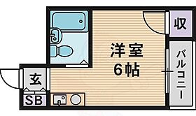 大阪府大阪市城東区成育４丁目（賃貸マンション1R・2階・15.30㎡） その2