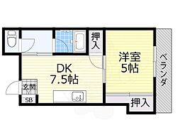 千林大宮駅 4.9万円