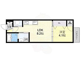 F asesia関目  ｜ 大阪府大阪市城東区関目４丁目（賃貸アパート1LDK・2階・30.27㎡） その2