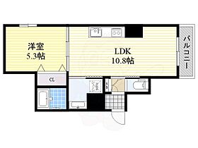 大阪府大阪市中央区谷町３丁目（賃貸マンション1LDK・5階・33.20㎡） その2