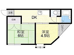 コーポはにわ毛馬 4階