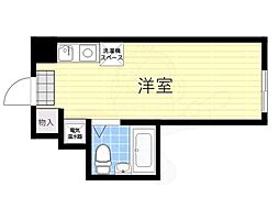 NORE大宮 ワンルームの間取図画像