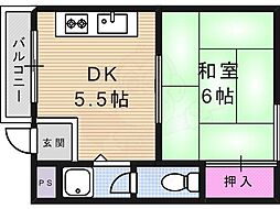 第一都マンション 2階/-