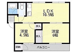 東田マンション 2階/-