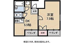ゴトーハイツ高殿 4階/-