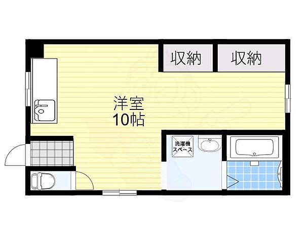 リバーサイド日吉 ｜大阪府大阪市旭区赤川４丁目(賃貸アパート1R・1階・22.00㎡)の写真 その2