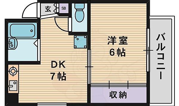 藤美ハイツ ｜大阪府大阪市都島区都島南通２丁目(賃貸マンション1DK・4階・28.31㎡)の写真 その2