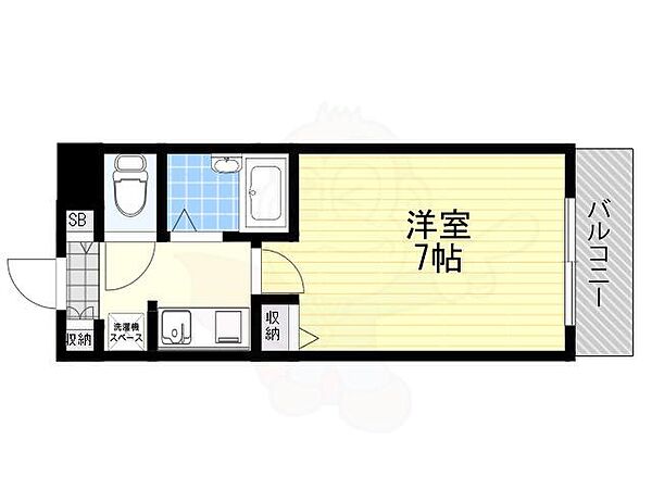 エンブレム都島 ｜大阪府大阪市都島区高倉町１丁目(賃貸マンション1K・3階・21.08㎡)の写真 その2