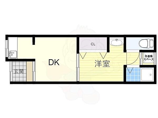 大阪府豊中市豊南町南２丁目(賃貸アパート2K・2階・40.82㎡)の写真 その2