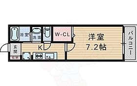 ベル シャンブル  ｜ 大阪府豊中市本町３丁目（賃貸アパート1K・1階・25.00㎡） その2