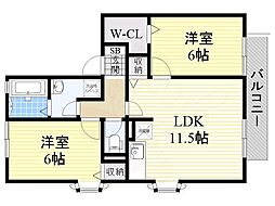 モンテビュー 2階/-