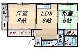 阪急宝塚本線 庄内駅 徒歩11分 2階/-