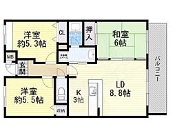 エスポワール豊中宮山 2階/-
