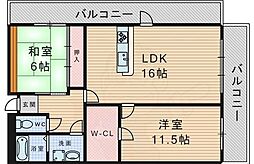 カーサローザ 2階/-
