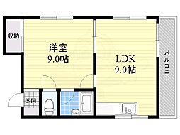 アイランド岡町 3階/-
