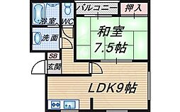 ハイツジェルミー 2階