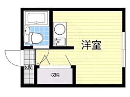 ハイツ石橋 3階/-