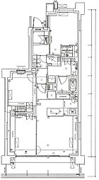 パークシティー高田馬場 3LDKの間取図画像