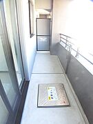 9.72m2の広々バルコニー