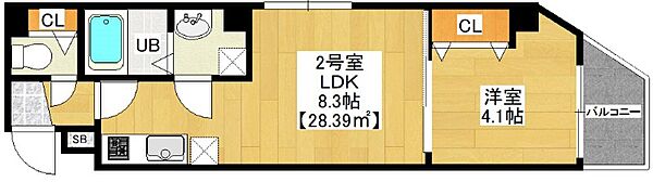 アルカンシエル新宿 702｜千葉県千葉市中央区新宿1丁目(賃貸マンション1LDK・7階・28.39㎡)の写真 その1