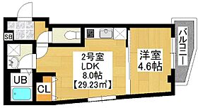 プレゾン　ア　トワ　III 402 ｜ 千葉県千葉市稲毛区稲毛2丁目（賃貸マンション1LDK・4階・29.23㎡） その2