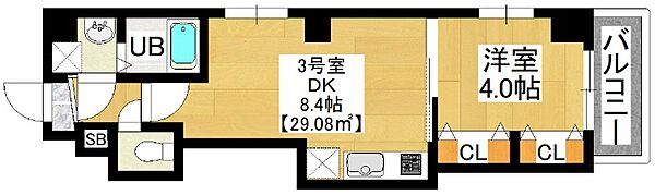 GRAND千葉中央 303｜千葉県千葉市中央区中央4丁目(賃貸マンション1DK・3階・29.08㎡)の写真 その1