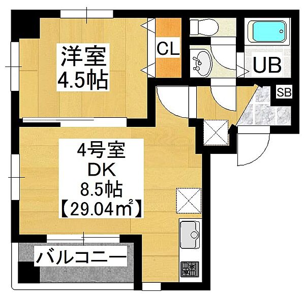 GRAND千葉中央 304｜千葉県千葉市中央区中央4丁目(賃貸マンション1DK・3階・29.04㎡)の写真 その1