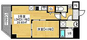 チェリーブロッサム 202 ｜ 千葉県千葉市中央区新宿1丁目（賃貸マンション1LDK・2階・28.60㎡） その2