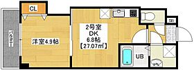 レスパス南花園 102 ｜ 千葉県千葉市花見川区南花園2丁目10-17（賃貸マンション1DK・1階・27.07㎡） その2