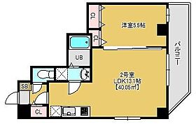 東京都台東区清川1丁目（賃貸マンション1LDK・9階・40.05㎡） その2