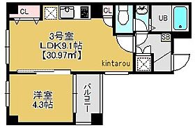 Relache登戸 603 ｜ 千葉県千葉市中央区登戸1丁目10-24-2（賃貸マンション1LDK・6階・30.97㎡） その2