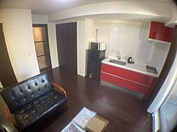 神戸市西神・山手線 新神戸駅 徒歩7分の賃貸マンション 13階ワンルームのリビング/ダイニング