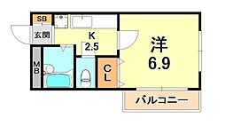 阪急神戸本線 六甲駅 徒歩12分 3階/-