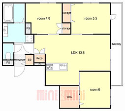 JR東海道・山陽本線 摂津本山駅 徒歩9分