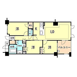 間取図画像 2SLDK