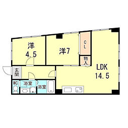 阪神本線 青木駅 徒歩6分 3階/-