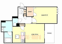 阪急今津線 門戸厄神駅 徒歩2分