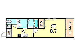 阪神本線 西宮駅 徒歩8分 1階/-