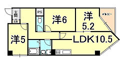 阪急今津線 甲東園駅 徒歩2分 3階/-