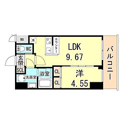 阪神本線 鳴尾・武庫川女子大前駅 徒歩4分 6階/-